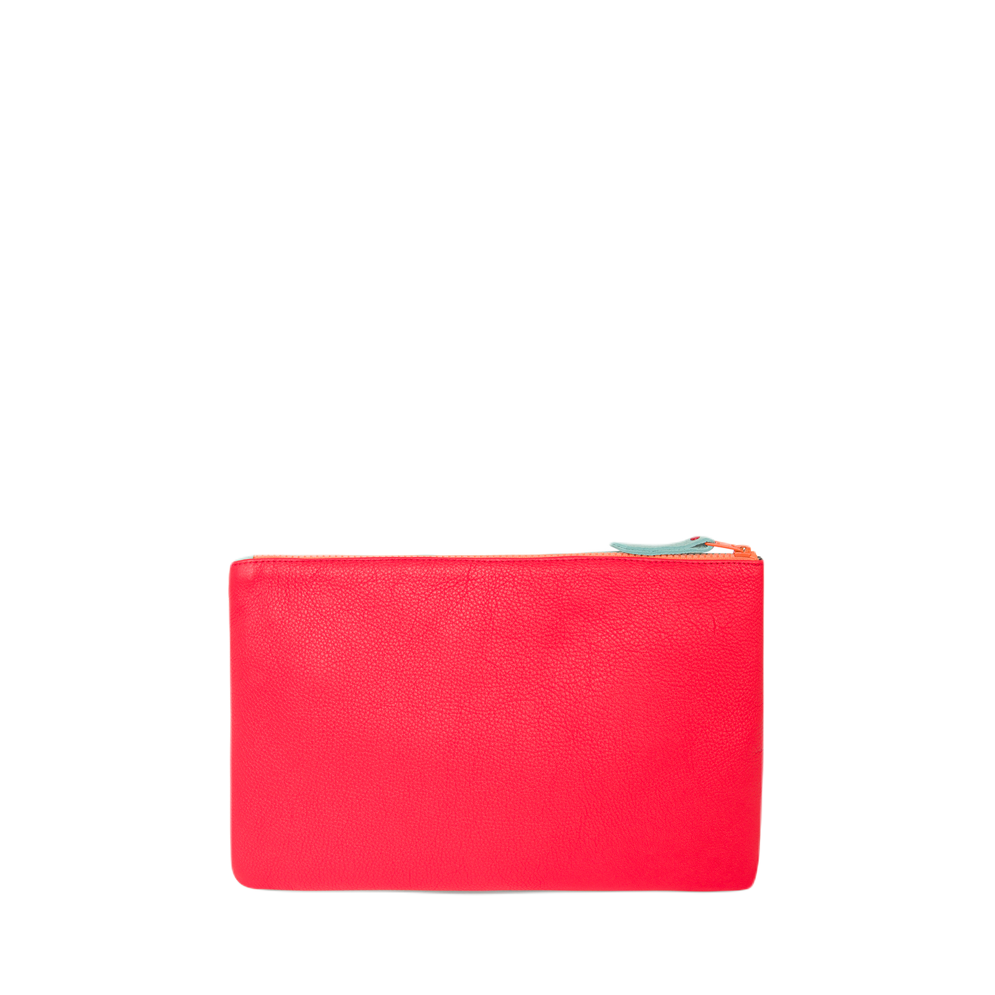 ZIP POUCH Red and Blue - S
