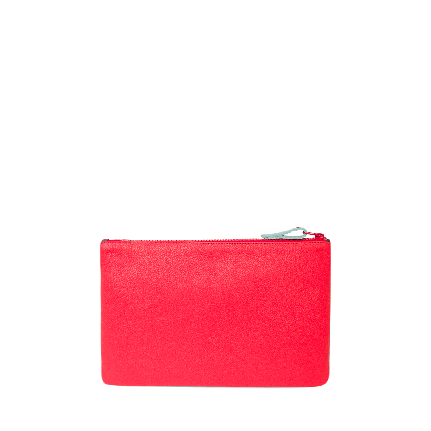 ZIP POUCH S Maroon and red